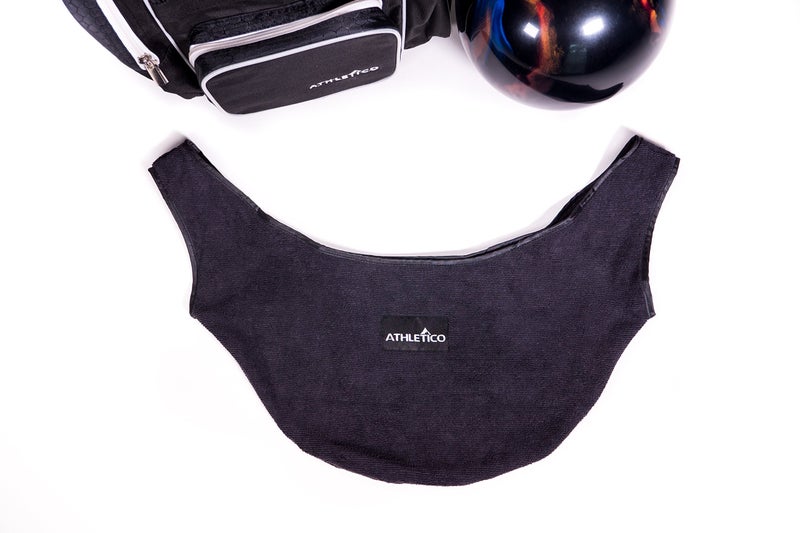 Athletico Microfiber Bowling See Saw - Towel to Polish Your Bowling Ball with See-Saw Shammy (Black) - Image 3